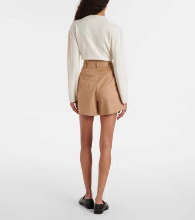 Max Mara Lola Camel Hair Shorts