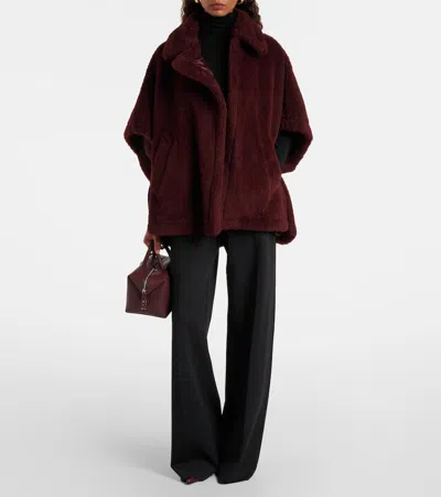 Max Mara Tebe Alpaca Wool-blend Cape