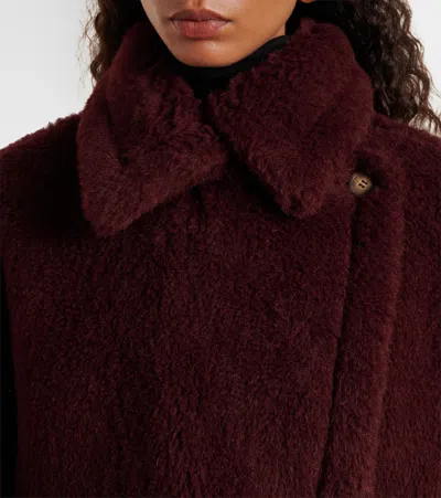 Max Mara Tebe Alpaca Wool-blend Cape