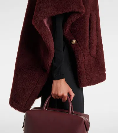 Max Mara Tebe Alpaca Wool-blend Cape