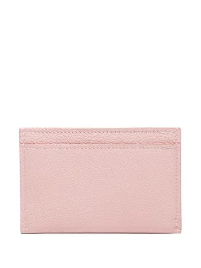 Pre-owned Louis Vuitton 2019 Lockme Cardholder In Pink