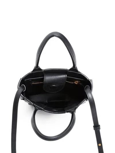 Pre-owned Bottega Veneta 2020-2024 Arco Two-way Shoulder Bag In Black