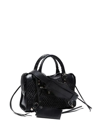 Pre-owned Balenciaga 2020s Nano City Mini Bag In Black