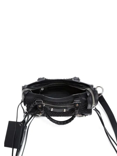 Pre-owned Balenciaga 2020s Nano City Mini Bag In Black