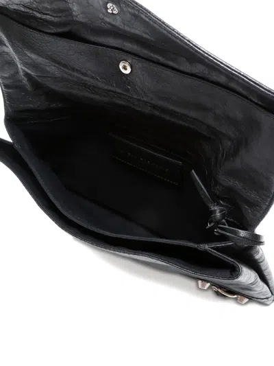 Pre-owned Balenciaga 2010-2024 Envelope Clutch Bag In Black