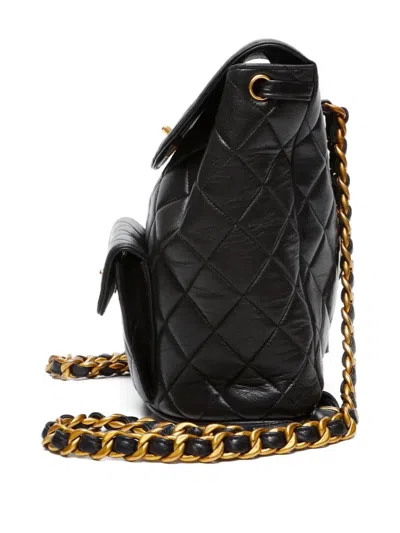 Pre-owned Chanel 1994-1996 Cc Mark Turn-lock Backpack