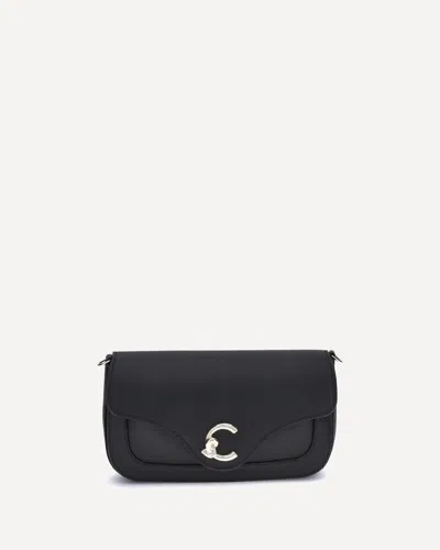 Coccinelle C-me Medium Shoulder Bag In Black