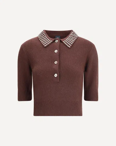 Pinko Emilia Sweater With Strass