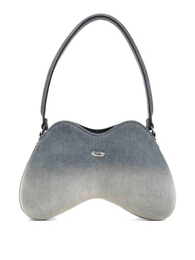 Diesel Double-d Denim Shoulder Bag