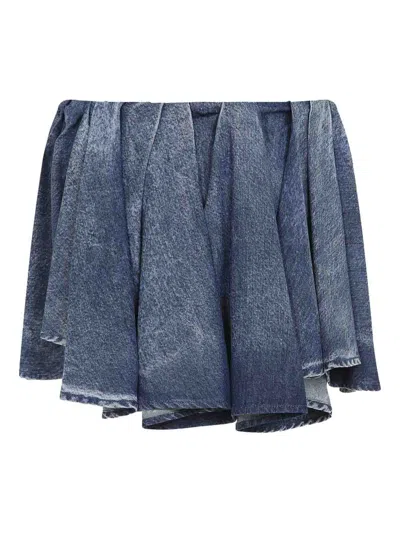 Diesel Asymmetric Mini Skirt