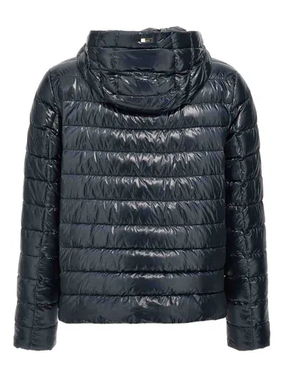 Herno Nylon Lightweight Down Jacket In Black