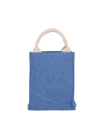 Marni Shopper Bag With Shoulder Strap And Top Handles