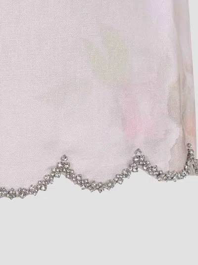 Zimmermann Women Printed Linen Crush Mini Skirt