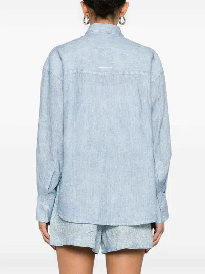 Ermanno Firenze Printed Linen Shirt