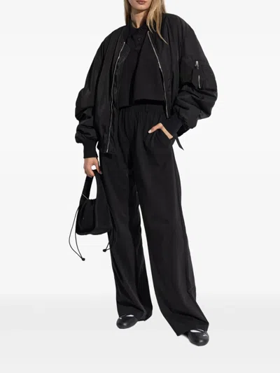 Alexander Wang Relaxed Sweatpant Clothing In Black