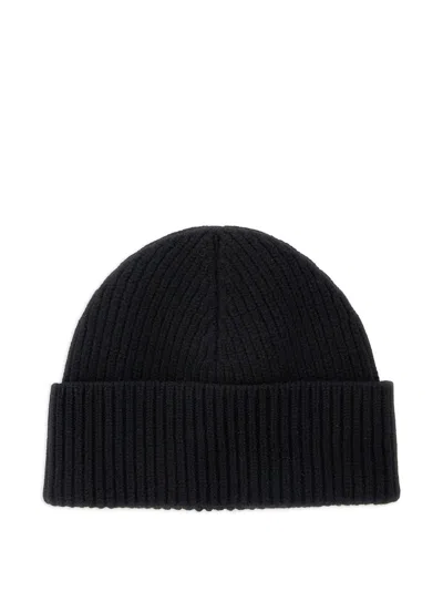 Ami Alexandre Mattiussi Ami Paris De Coeur Beanie In Black