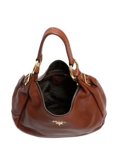 Pre-owned Prada 2010-2020s Logo-applique Shoulder Bag