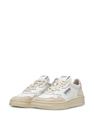 Autry Medalist Low Woman Leat/suede