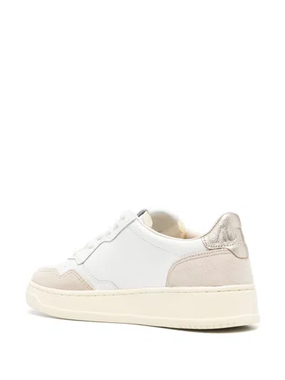 Autry Medalist Low Woman Leat/suede