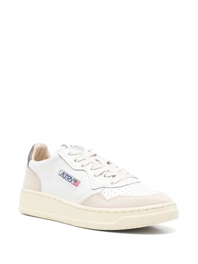 Autry Medalist Low Woman Leat/suede