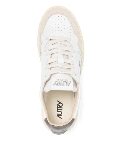 Autry Medalist Low Woman Leat/suede