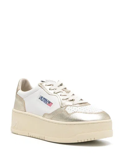 Autry Platform Low Woman Leat/leat