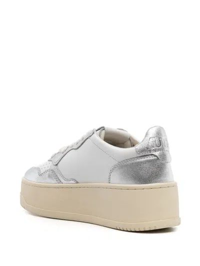 Autry Platform Low Woman Leat/leat