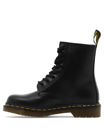 Dr. Martens' 1460 Waterproof 8 Eye Boots In Black