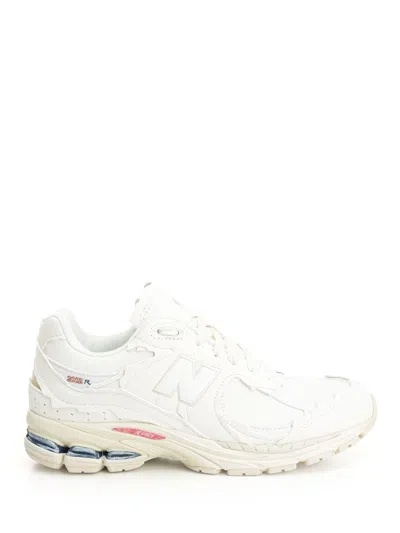 New Balance Mens Sea Salt 2002r Protection Pack Woven Trainers In White