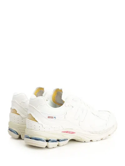 New Balance Mens Sea Salt 2002r Protection Pack Woven Trainers In White