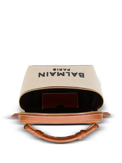 Balmain B-army Canvas Vanity Case