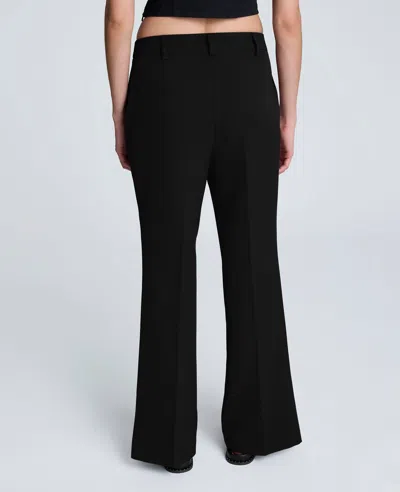 Kenneth Cole Luxe Twill Flare Leg Pant