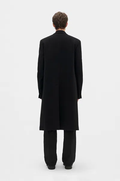 Ann Demeulemeester Leonard High Comfort Tailored Coat In Black