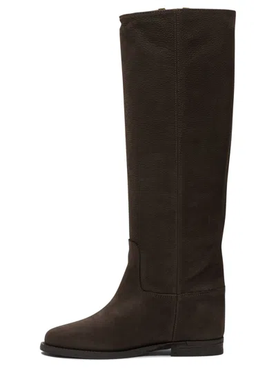 Via Roma 15 Leather Boots