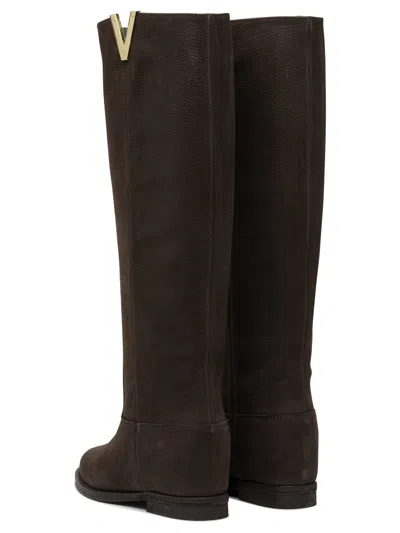 Via Roma 15 Leather Boots