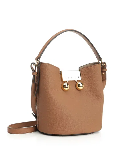 Marni Bucket Trunkaroo Handbags Brown