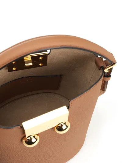 Marni Bucket Trunkaroo Handbags Brown