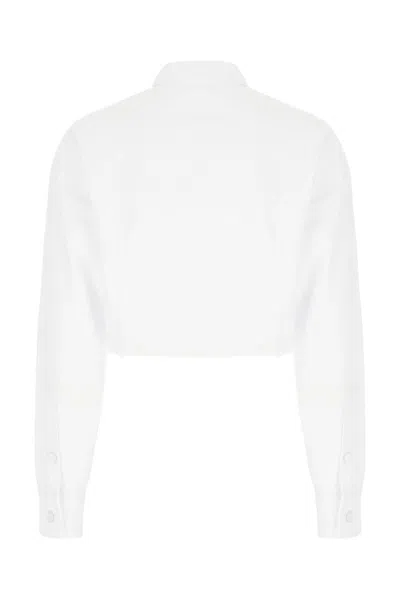 Raf Simons White Piquet Shirt