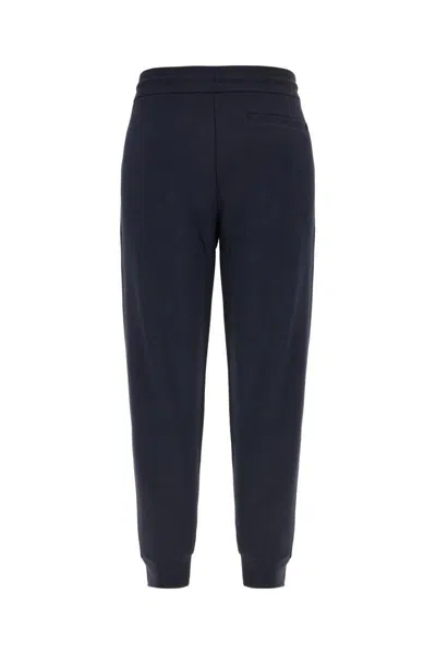 Hugo Boss Jogger-style Pants With Tapered Legs In Blue