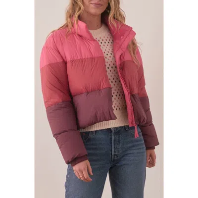 Marine Layer Gia Crop Down Puffer Jacket