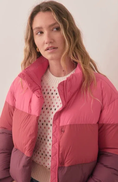 Marine Layer Gia Crop Down Puffer Jacket
