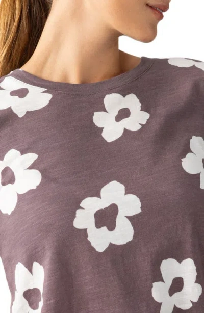 Sanctuary The Perfect Geo Print Cotton Blend Knit Top