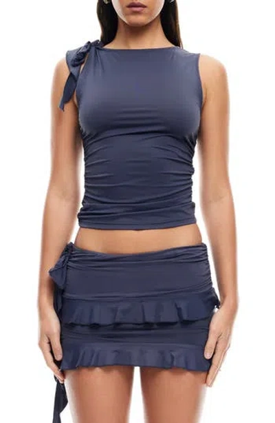 Lioness Rendezvous Sleeveless Ruffle Top