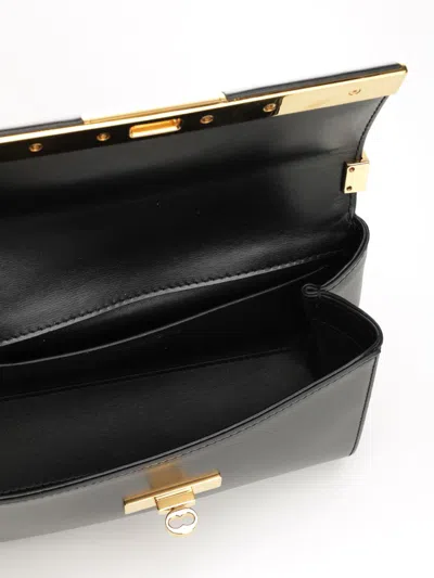Dolce & Gabbana Mini Marlene City Shoulder Bag In Grained Leather