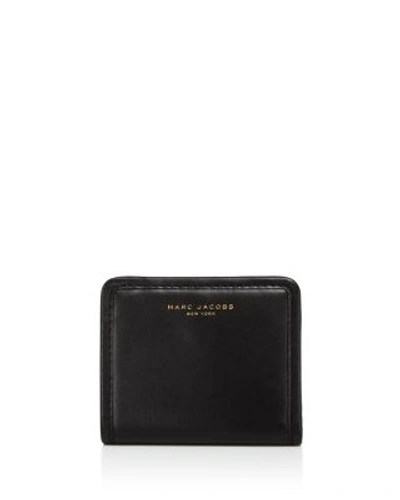 Marc Jacobs Madison Open Face Billfold Wallet In Black