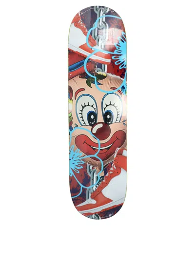 Call Me 917 Clown Shoes Deck 8.5 Activewear Orange In Multi
