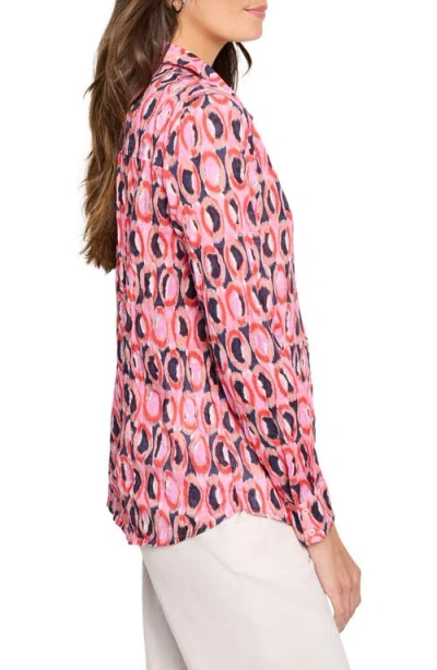 Nic + Zoe Nic+zoe Ikat Rings Button-up Shirt