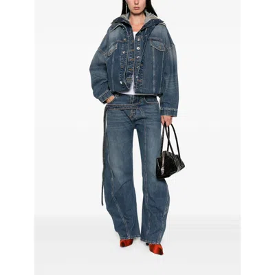 Jean Paul Gaultier Waistband Jacket With Pockets And Collar