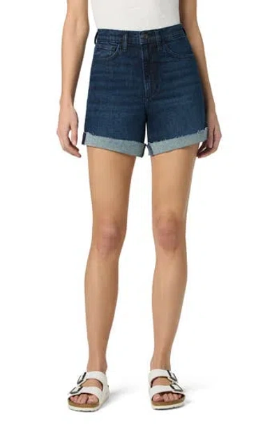 Joe's Raw Hem High Waist Denim Shorts