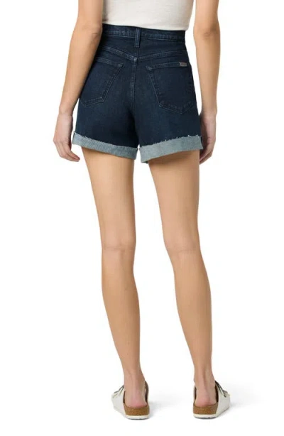 Joe's Raw Hem High Waist Denim Shorts